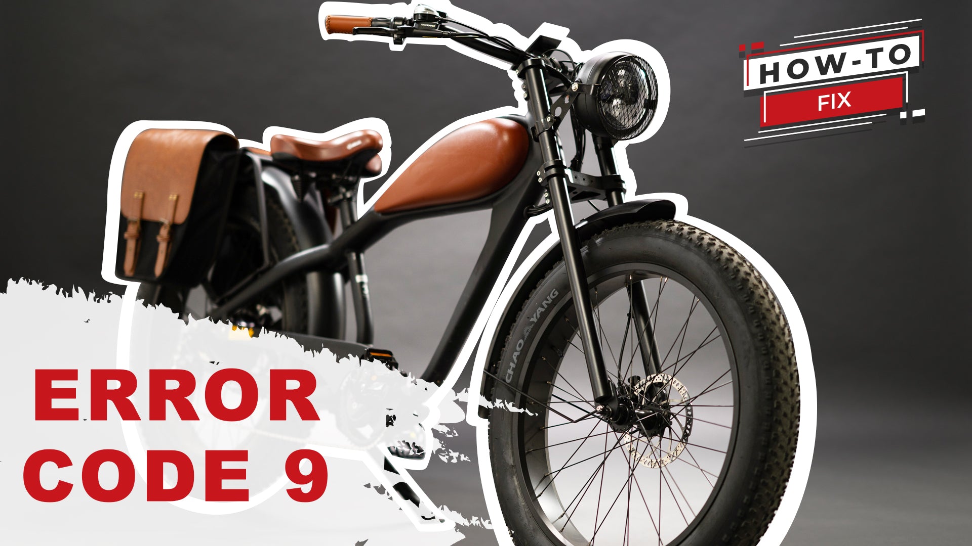 How to fix error code 9 on electric bike REVIBIKES