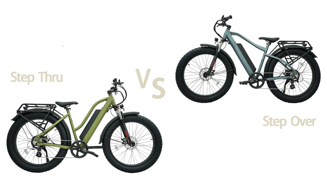 Step Thru or Step Over? Which ebike is Better for You?