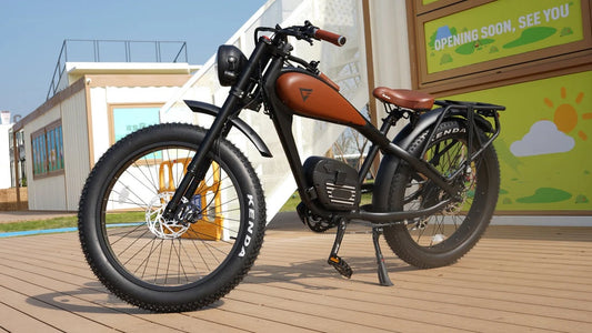 Upgrade Your Vintage Electric Bike with Air Ride Suspension Forks for a Smoother Ride